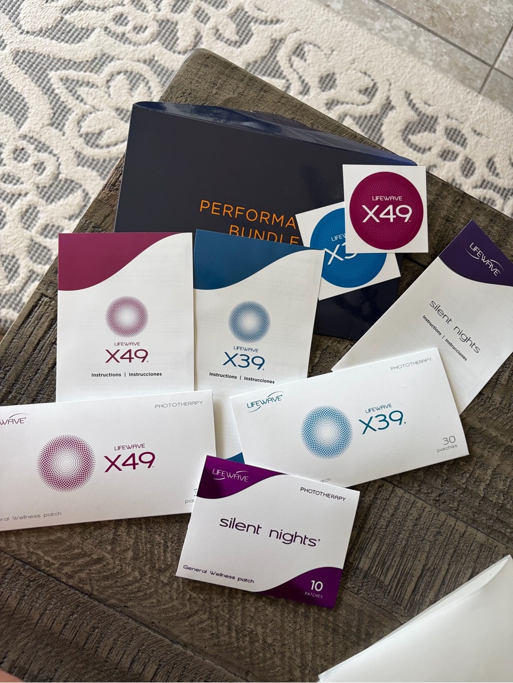 Phototherapy Patch Bundle - X49 X39 Silent Nights LIFEWAVE